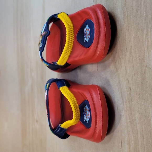 Paw Patrol Red Blue Slip-On Sandals - Picture 7 of 9